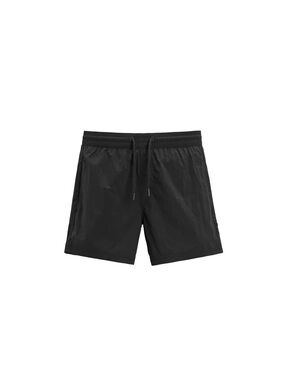 Zara Black Men's Elastic Waist Athletic Shorts